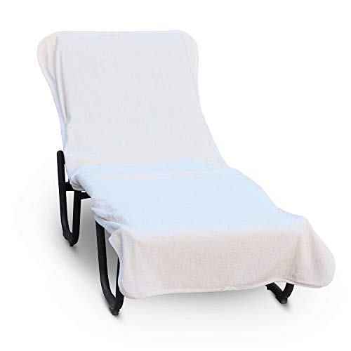 Fitted Terry Cloth Chaise Lounge Covers