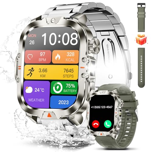 Stainless Steel Smartwatch for Android