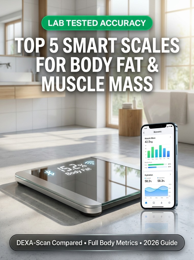 Top 5 Smart Body Composition Scales for Accurate Body Fat & Muscle Mass