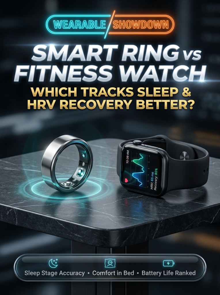 Smart Ring vs Fitness Tracker: Which Tracks Sleep and HRV Better?