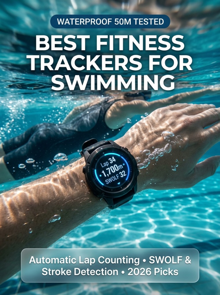 Best Waterproof Fitness Trackers for Swimming with Automatic Lap Counting