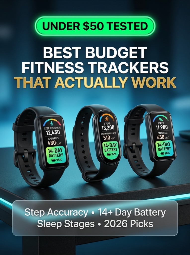 Best Fitness Trackers Under $50: Tested for Steps, Sleep, and Battery Life